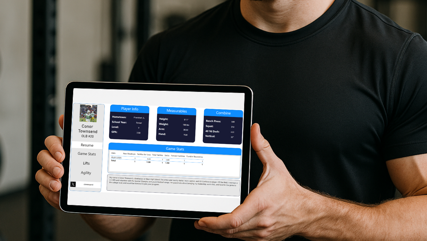 Strive Stats dashboard preview